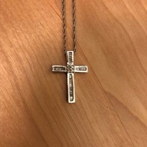 Diamond Cross Necklace